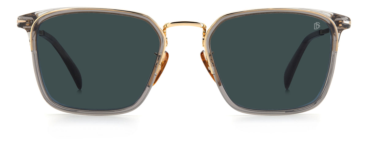 David Beckham DB 7065/F/S Gold Grey/ Blue Lens