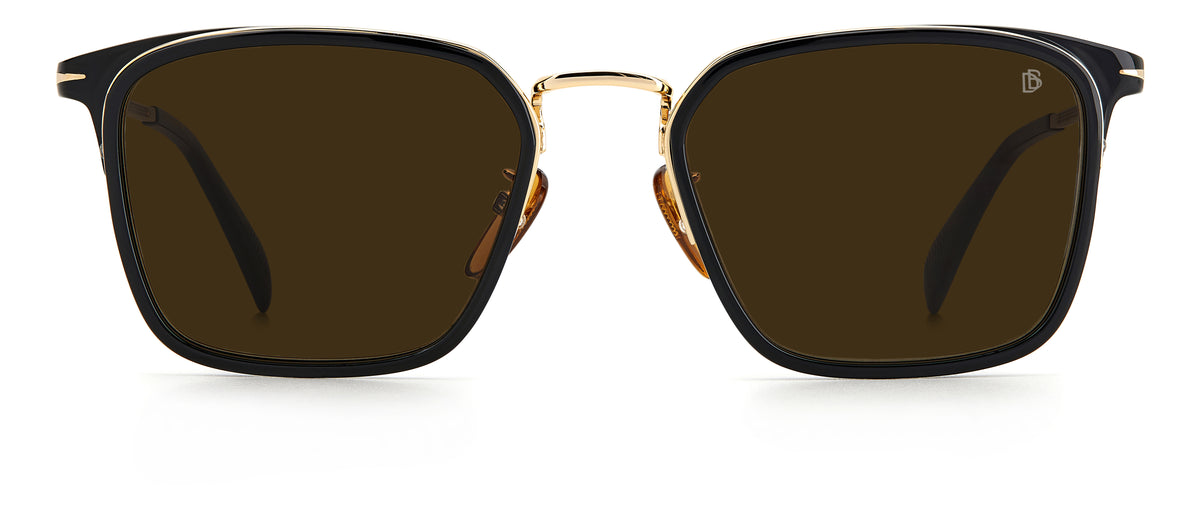 David Beckham DB 7065/F/S Gold Black_/ Brown Lens