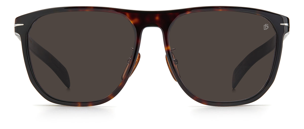 David Beckham DB 7064/F/S Havana/ Grey Lens 60 / Plastic / Acetate