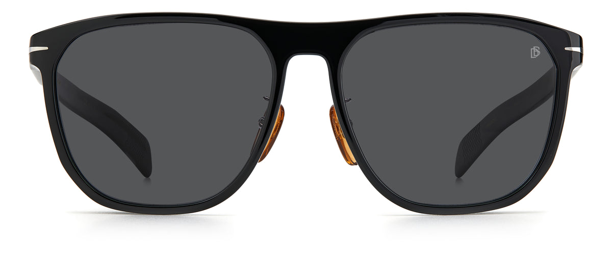 David Beckham DB 7064/F/S Black/ Grey Lens Polarised
