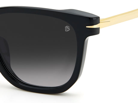 David Beckham DB 7067/F/S Black Gold/