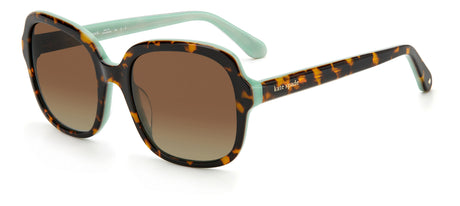 Kate Spade Babbette/G/S 204462 Havana/ Brown Shaded Polarized 55 / Plastic / Acetate