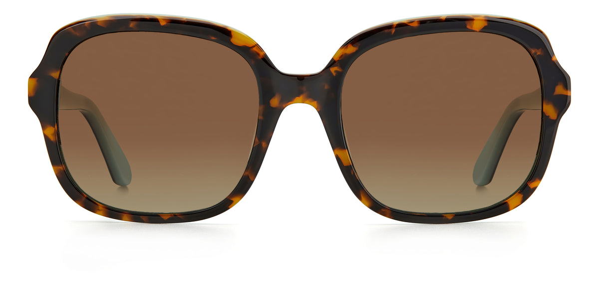 Kate Spade Babbette/G/S 204462 Havana/ Brown Shaded Polarized 55 / Plastic / Acetate