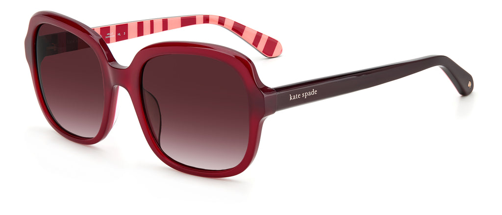 Kate Spade Babbette/G/S 204462 Red/ Pink Doubleshade 55 / Plastic / Acetate