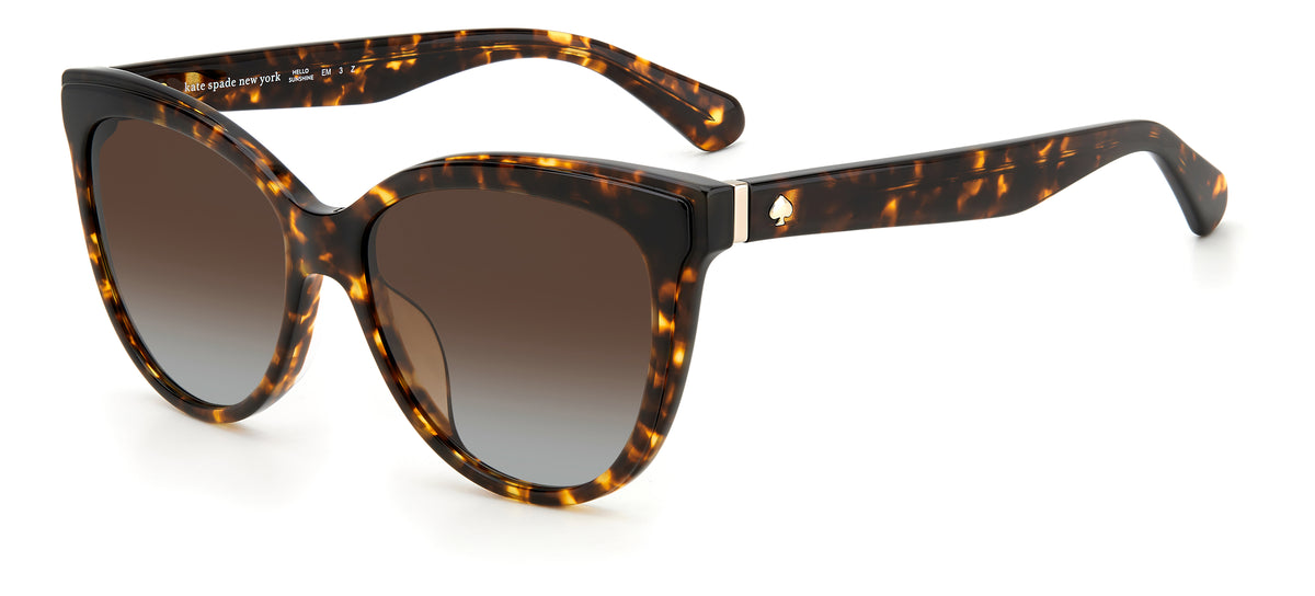 Kate Spade Daesha/S 201192 Havana/ Brown Shaded Polarized