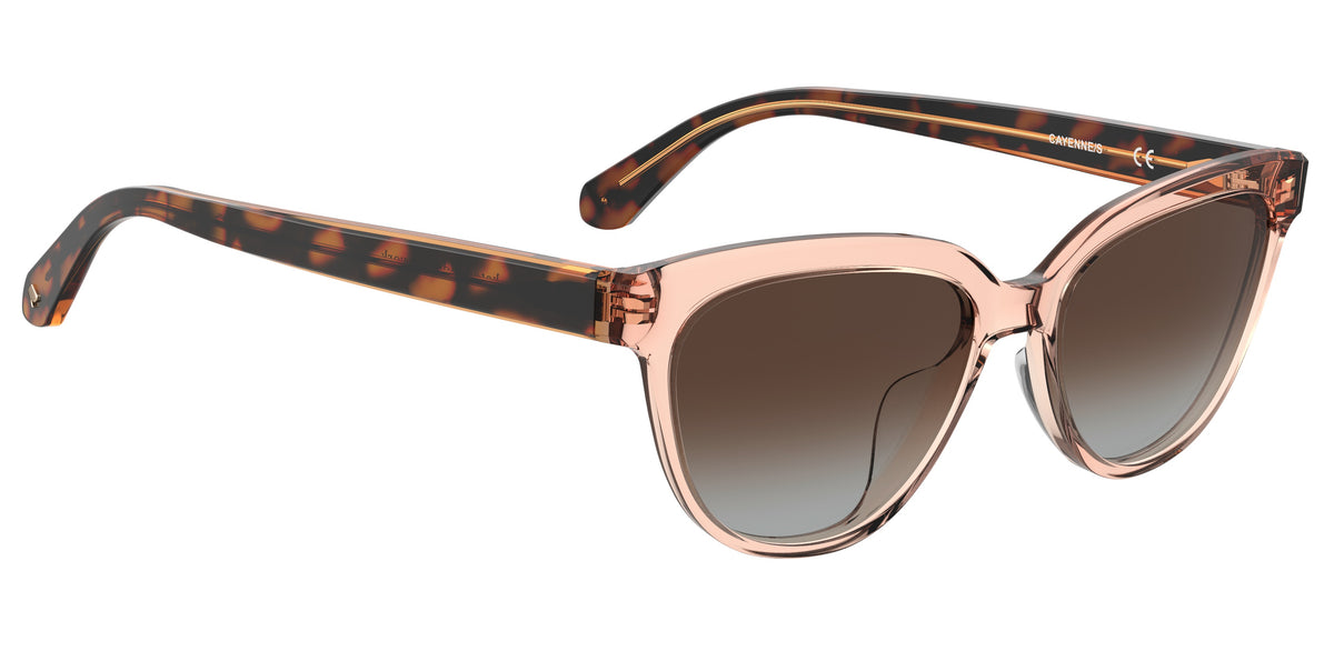 Kate Spade Cayenne/S 204463 Pink/ Brown Shaded Polarized 54 / Plastic / Acetate