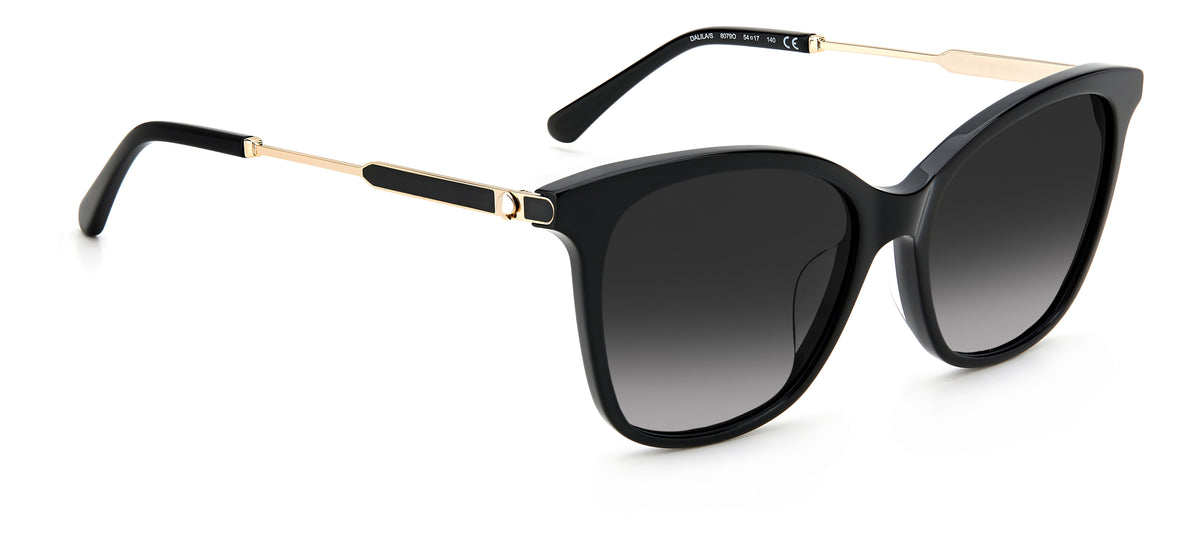 Kate Spade Dalila/S 204464 Black/ Dark Grey Shaded