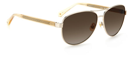 Kate Spade Fara/S 204466 Gold/ Brown Shaded Polarized
