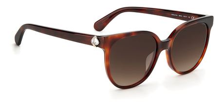 Kate Spade Geralyn/S 204467 Havana/ Brown Shaded 53 / Plastic / Acetate