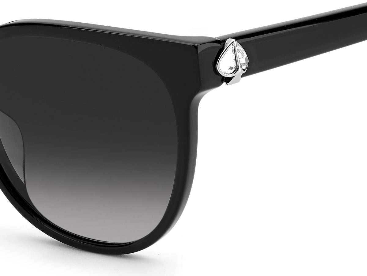 Kate Spade Geralyn/S 204467 Black/ Dark Grey Shaded