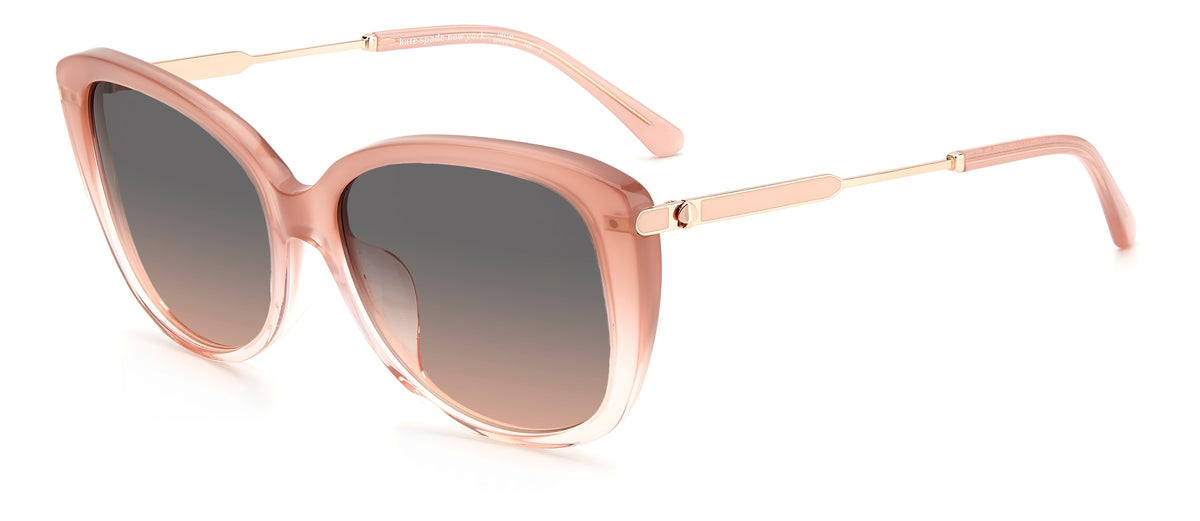 Kate Spade Lorene/F/S 204470 Pink/ Grey Fuchsia 57 / Plastic / Acetate