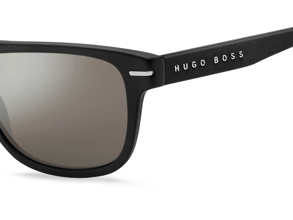 Hugo Boss BOSS 1322/S Matte Black Silver/ Silver Mirror 55 / Plastic / Acetate