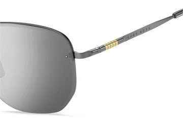 BOSS 1344/F/SK Matte Ruthenium/ Extra White Multilayer 60 / Plastic / Metal