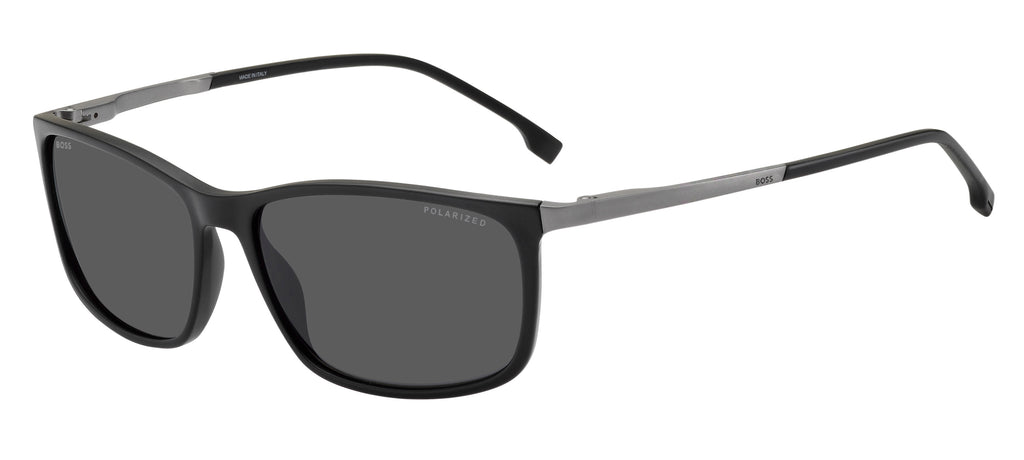 BOSS 1248/S/IT 003 M9 59 Matte Black 
Grey Polarised Lenses