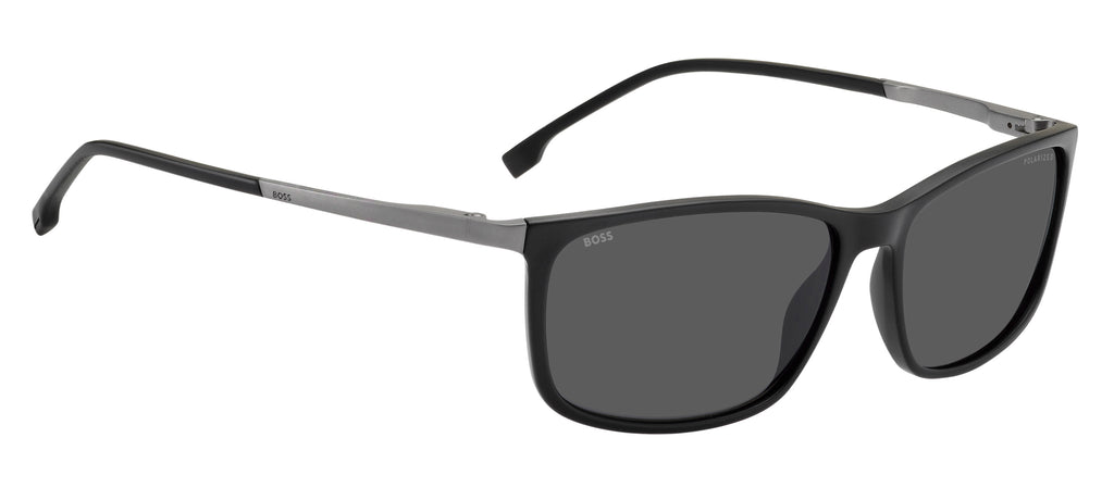 BOSS 1248/S/IT 003 M9 59 Matte Black 
Grey Polarised Lenses