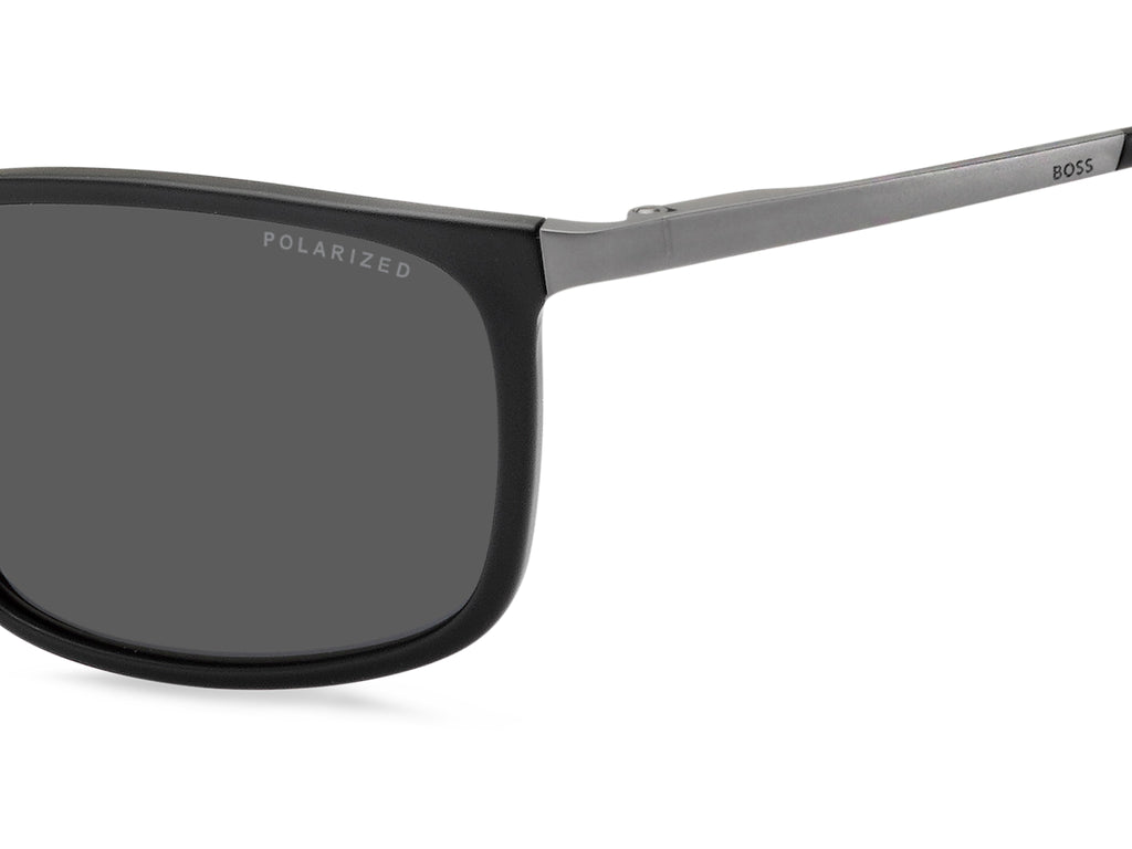 BOSS 1248/S/IT 003 M9 59 Matte Black 
Grey Polarised Lenses