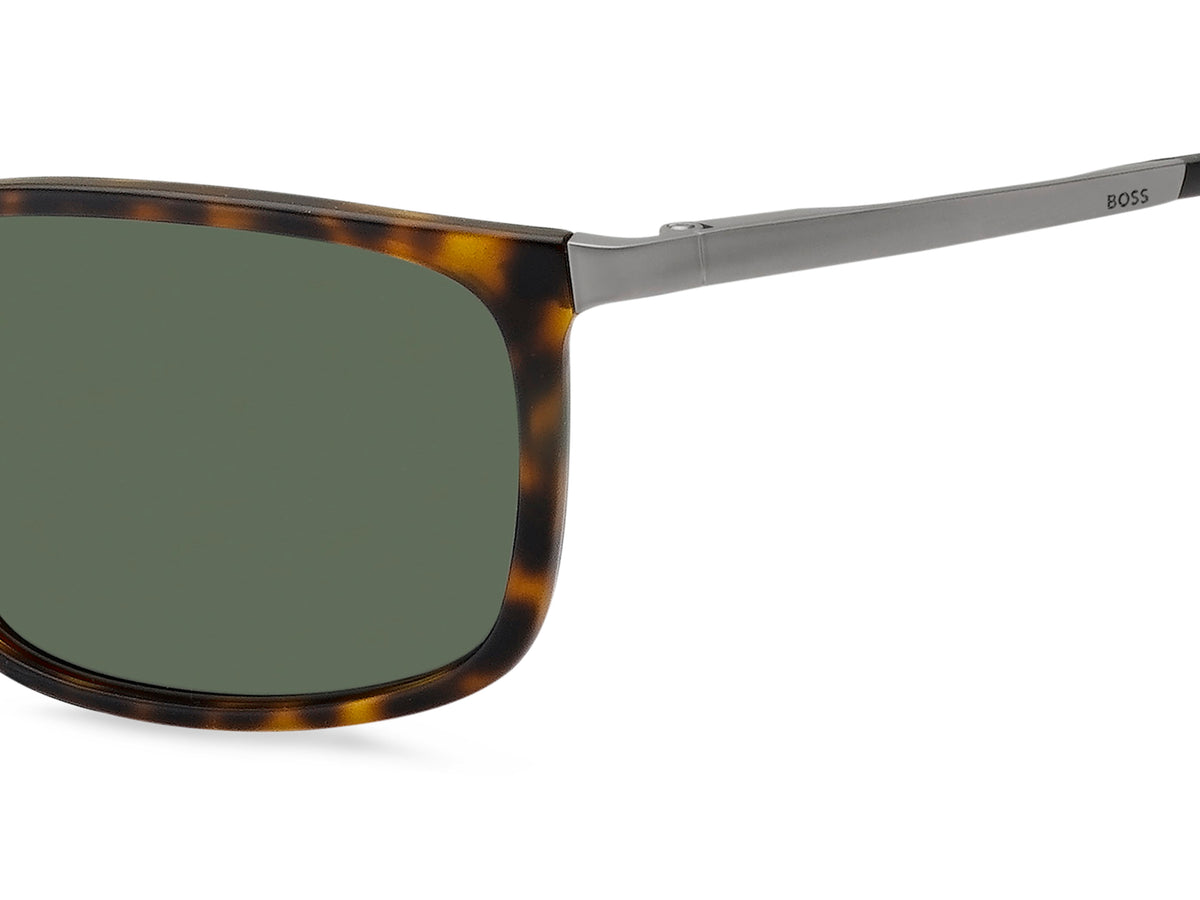 BOSS 1248/S/IT N9P QT 59 Matte Havana 
Green Lenses