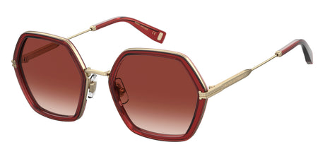 Marc Jacobs MJ 1018/S-53-LHF BURGUNDY HA BROWN SF