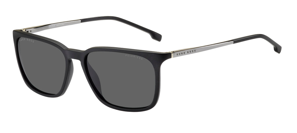 Hugo Boss BOSS 1183/S/IT Matte Black/ Grey Polarized