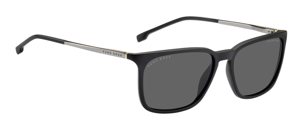 Hugo Boss BOSS 1183/S/IT Matte Black/ Grey Polarized