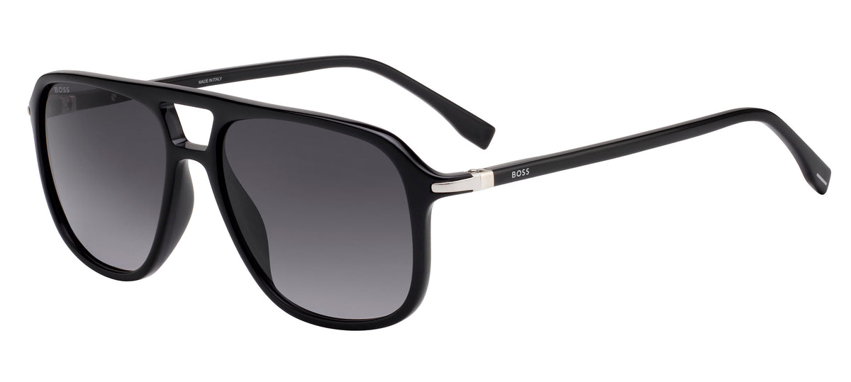 BOSS 1042/S/IT Black/ Dark Grey Shaded