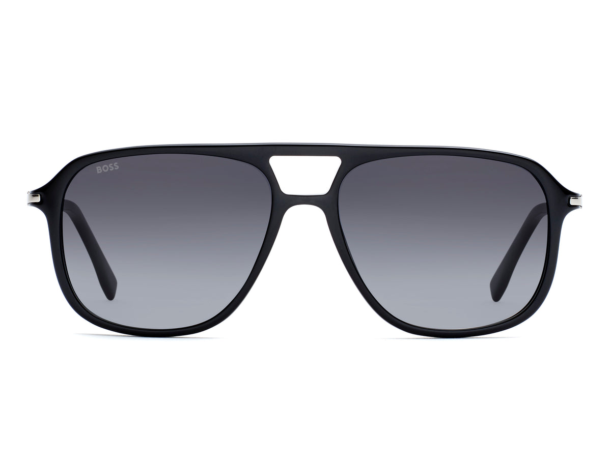 BOSS 1042/S/IT Black/ Dark Grey Shaded