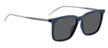 BOSS 1086/S/IT FLL IR 56 Matte Blue 
Grey Lenses
