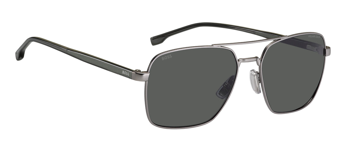 BOSS 1045/S/IT Matte Ruthenium
Grey Polarized