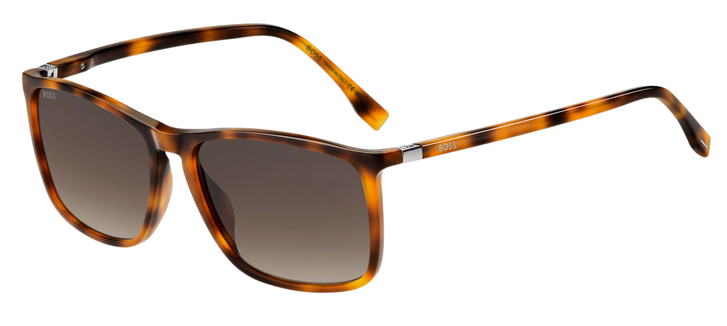 BOSS 1045/S/IT Matte Ruthenium Black/ Green 58 / Plastic / Metal