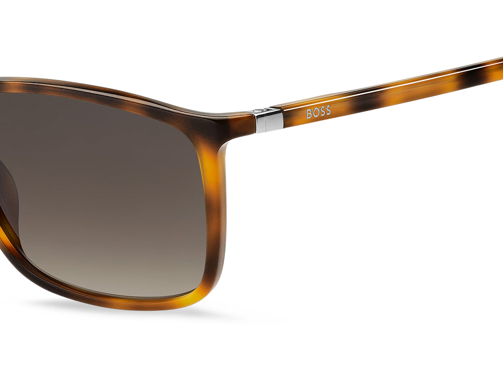 BOSS 1045/S/IT Matte Ruthenium Black/ Green 58 / Plastic / Metal