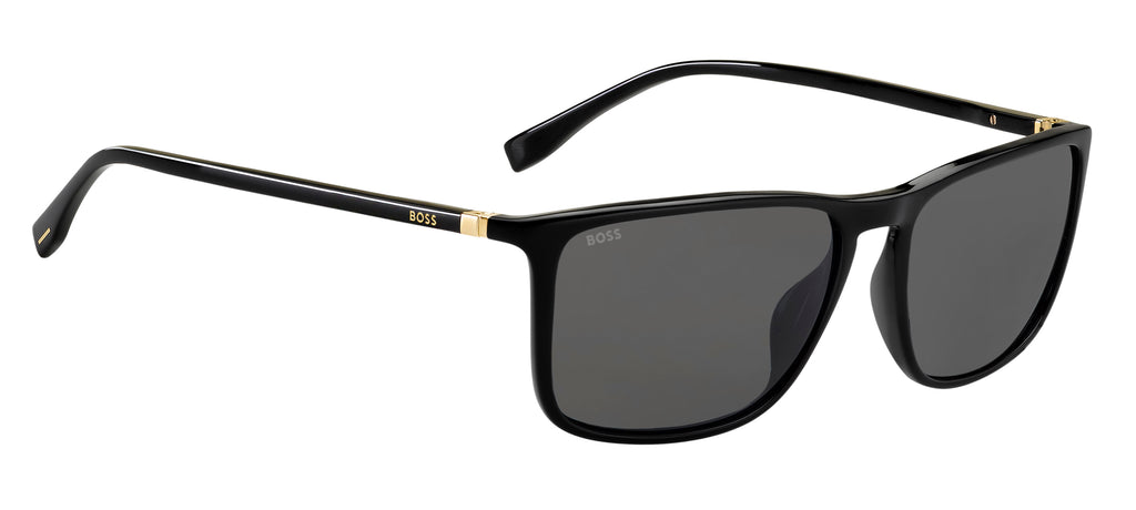 BOSS 0665/S/IT Black/ Dark Grey Shaded