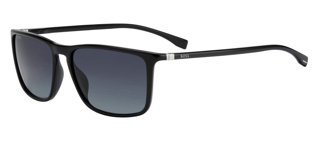 BOSS 0665/S/IT Black/ Dark Grey Shaded