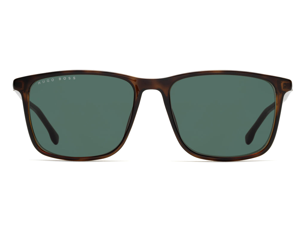 BOSS 1046/S/IT 086 QT 56 Havana 
Green Lenses