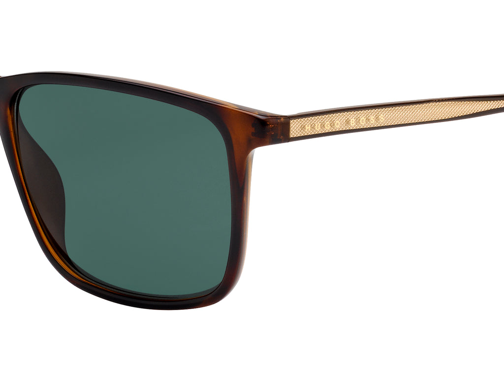 BOSS 1046/S/IT 086 QT 56 Havana 
Green Lenses