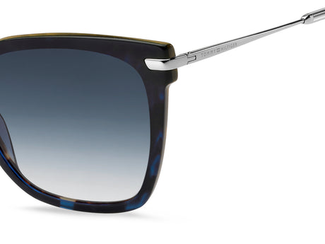 Tommy Hilfiger TH 1880/S Blue Havana/ Dk Blue Shaded