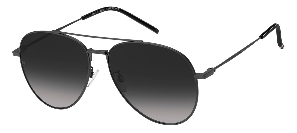 Tommy Hilfiger TH 1896/F/S Matte Ruthenium Black/ Dark Grey Shaded