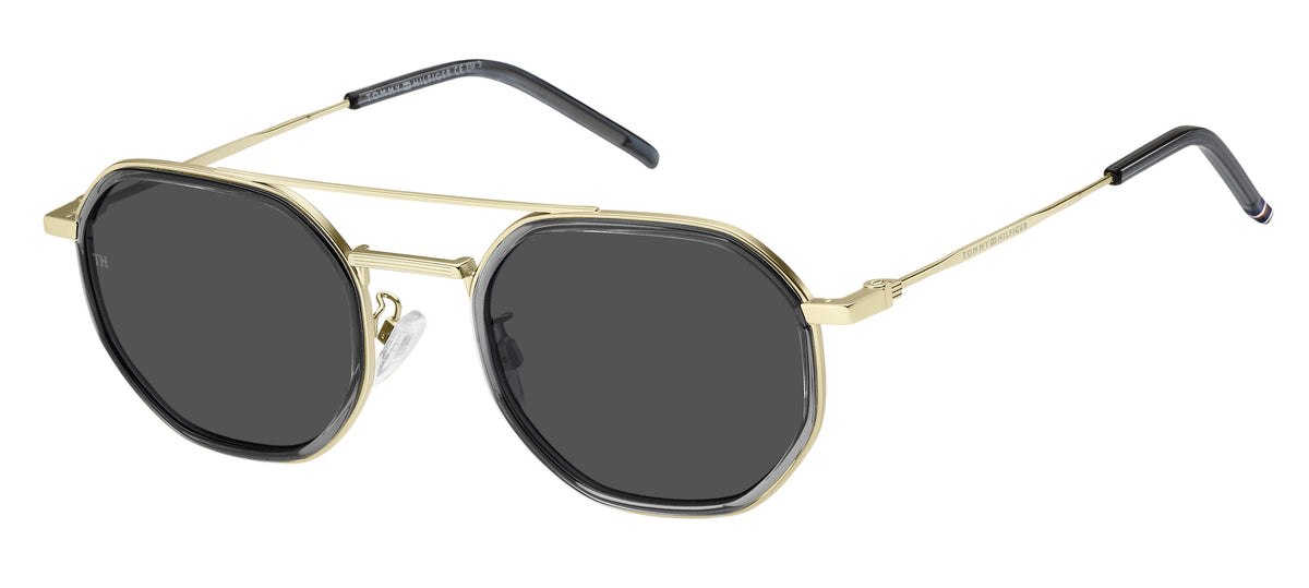 Tommy Hilfiger TH 1897/F/S Matte Gold Grey/ Grey