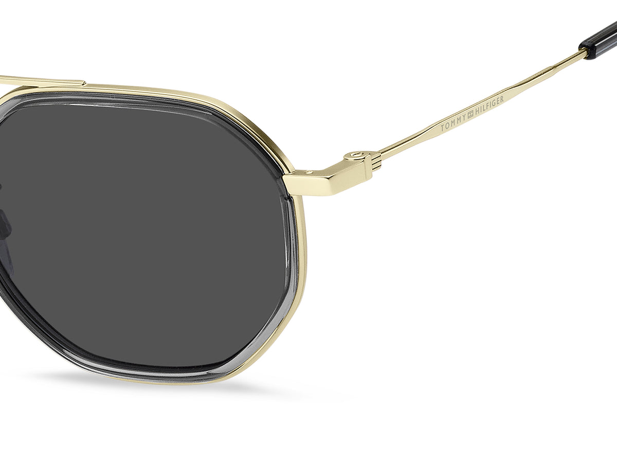 Tommy Hilfiger TH 1897/F/S Matte Gold Grey/ Grey