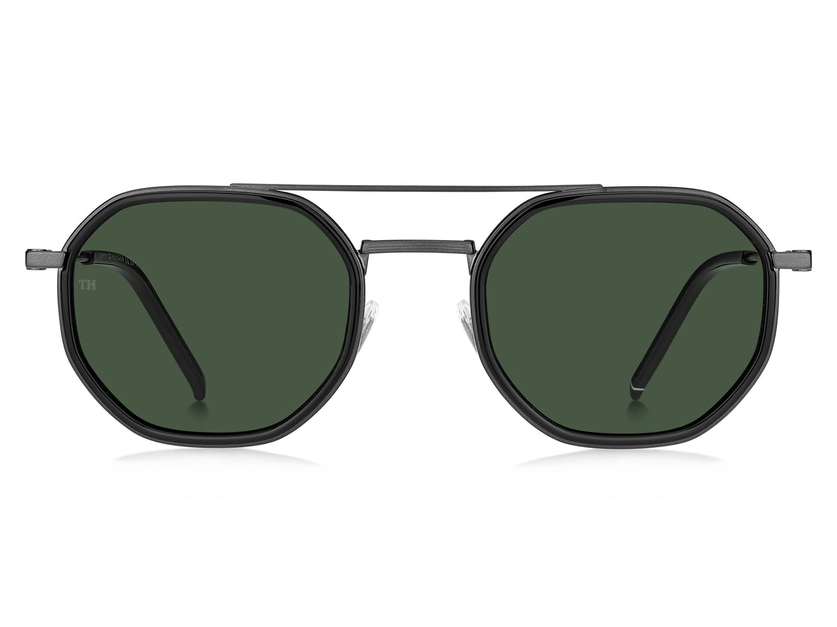 Tommy Hilfiger TH 1897/F/S Matte Ruthenium Black/ Green