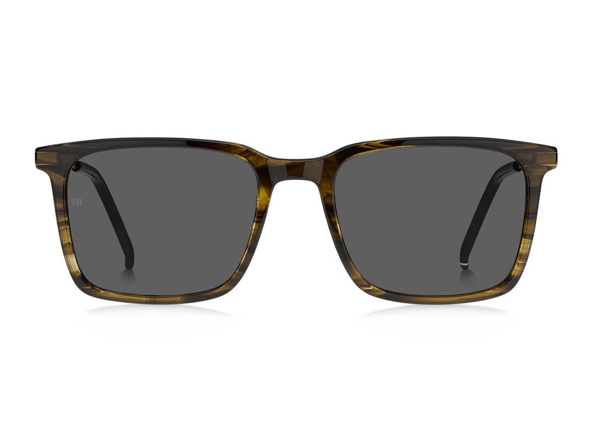 Tommy Hilfiger TH 1874/S Khaki Horn/ Grey