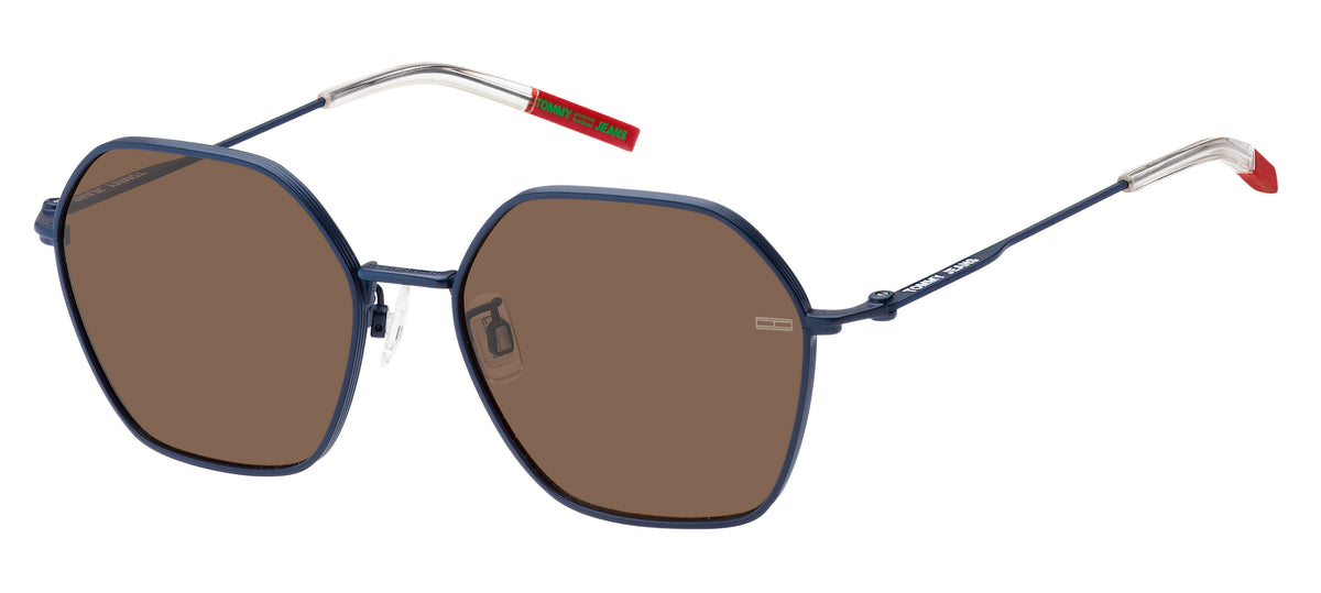 Tommy Hilfiger TJ 0070/F/S Matte Blue/ Brown