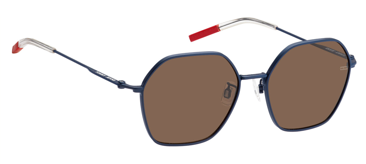 Tommy Hilfiger TJ 0070/F/S Matte Blue/ Brown