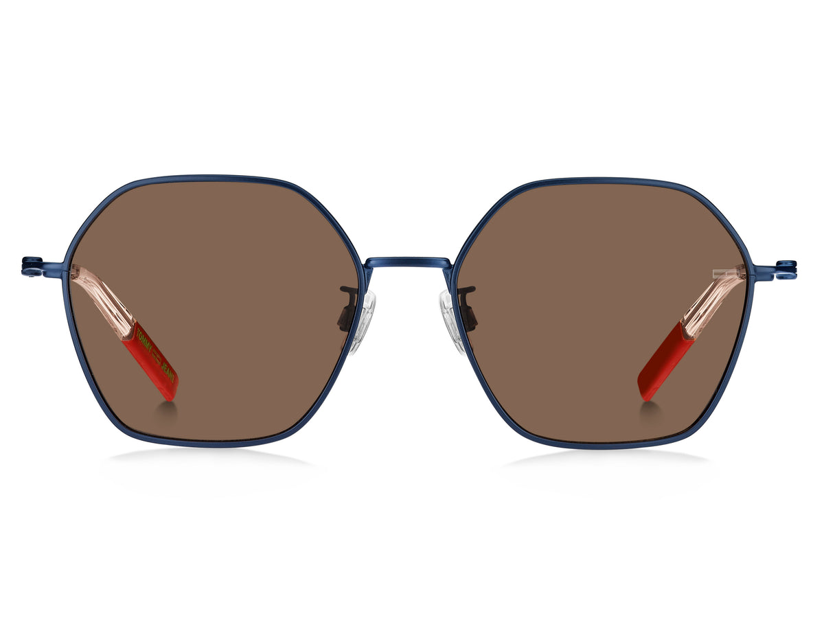 Tommy Hilfiger TJ 0070/F/S Matte Blue/ Brown