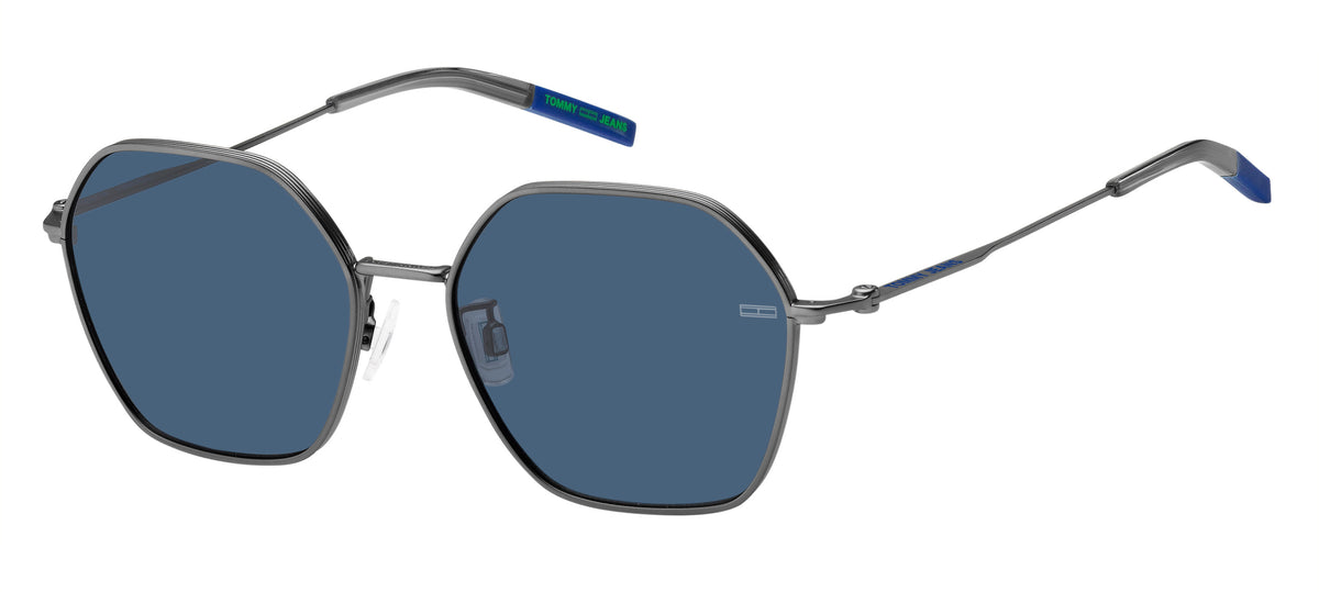 Tommy Hilfiger TJ 0070/F/S Matte Dark Ruthenium/ Blue
