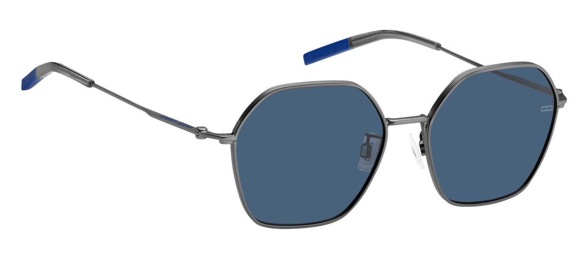 Tommy Hilfiger TJ 0070/F/S Matte Dark Ruthenium/ Blue