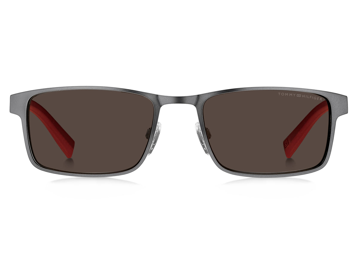 Tommy Hilfiger TH 1904/S Matte Dark Ruthenium/ Brown
