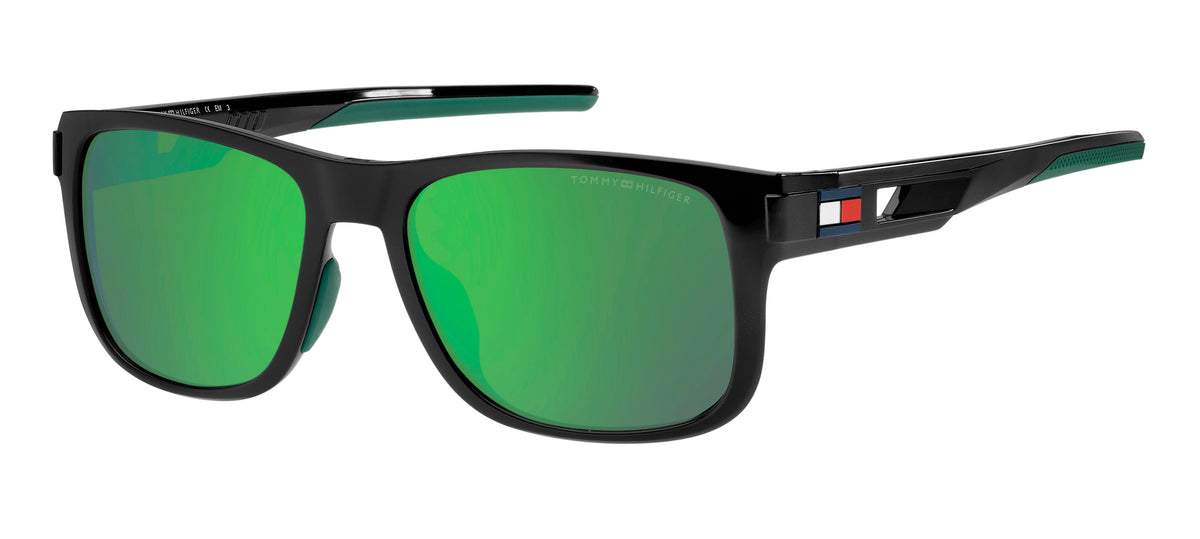 Tommy Hilfiger TH 1913/S Black/ Green Multilayer