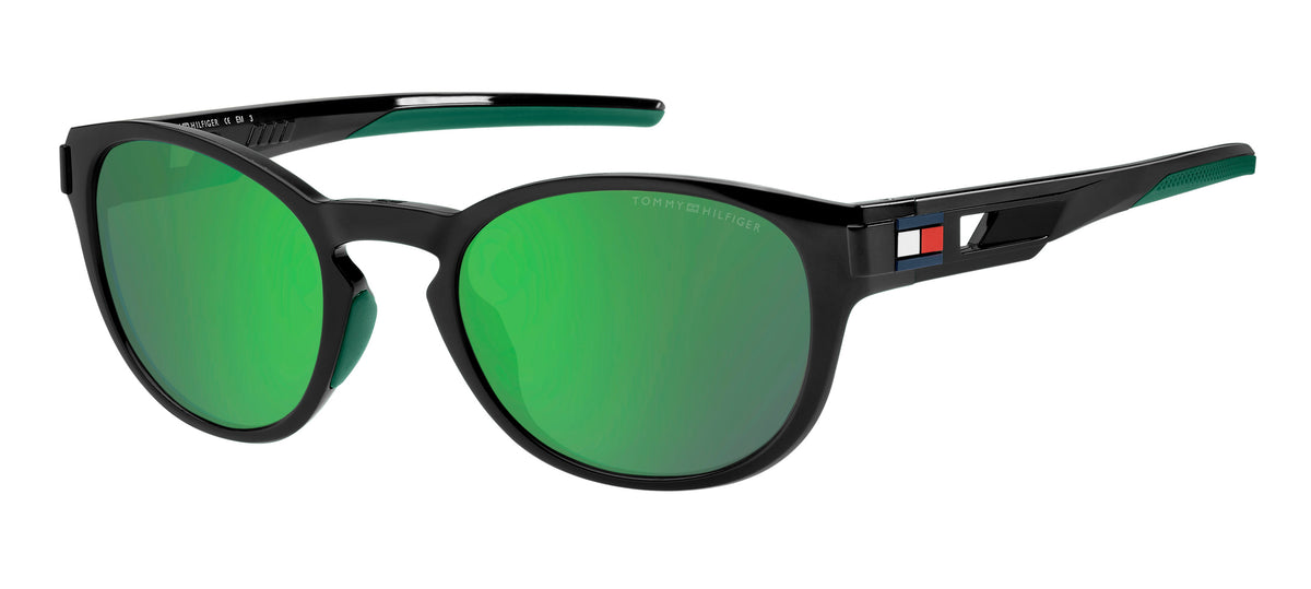 Tommy Hilfiger TH 1912/S Black/ Green Multilayer