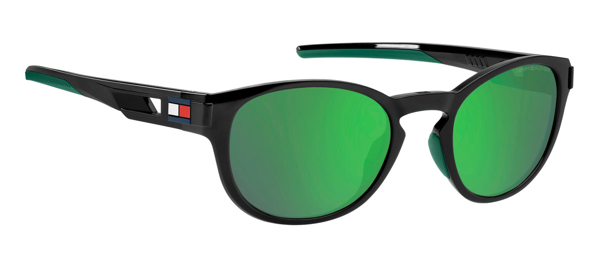 Tommy Hilfiger TH 1912/S Black/ Green Multilayer