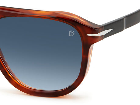 David Beckham DB 7080/S Brown Horn/